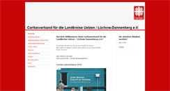 Desktop Screenshot of caritas-uelzen.de